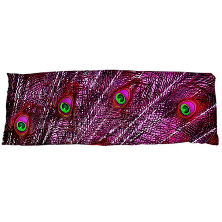 Peacock Feathers Color Plumage Body Pillow Case Dakimakura (Two Sides)