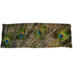 Peacock Feathers Color Plumage Green Body Pillow Case Dakimakura (two Sides) by Sapixe