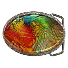 Texture Art Color Pattern Belt Buckles by Sapixe