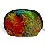 Texture Art Color Pattern Accessory Pouch (Medium) Front