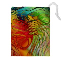 Texture Art Color Pattern Drawstring Pouch (5xl)