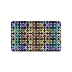 Abstrait Formes Colors Magnet (name Card) by kcreatif