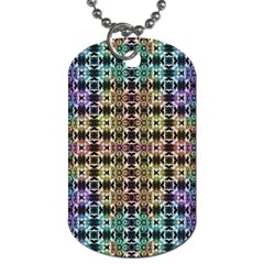 Abstrait Formes Colors Dog Tag (two Sides) by kcreatif