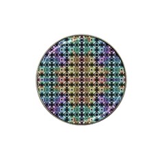 Abstrait Formes Colors Hat Clip Ball Marker (10 Pack) by kcreatif