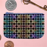 Abstrait Formes Colors Large Coin Purse Front