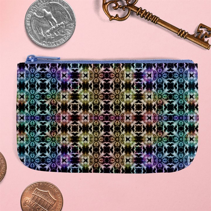 Abstrait Formes Colors Large Coin Purse