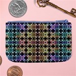 Abstrait Formes Colors Large Coin Purse Back