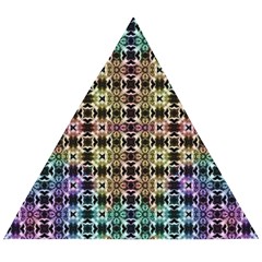 Abstrait Formes Colors Wooden Puzzle Triangle