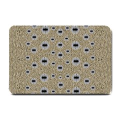 One Island Surrounded By Love And Wood Lace Small Doormat 