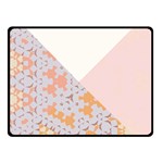 Abstrait Triangles Rose Double Sided Fleece Blanket (Small)  45 x34  Blanket Front