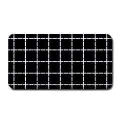 Pattern Carreaux Blanc/noir Medium Bar Mats by kcreatif