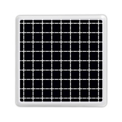 Pattern Carreaux Blanc/noir Memory Card Reader (square) by kcreatif