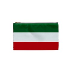 Flag Patriote Quebec Patriot Red Green White Modern French Canadian Separatism Black Background Cosmetic Bag (small) by Quebec