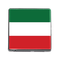 Flag Patriote Quebec Patriot Red Green White Modern French Canadian Separatism Black Background Memory Card Reader (square 5 Slot) by Quebec