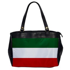 Flag Patriote Quebec Patriot Red Green White Modern French Canadian Separatism Black Background Oversize Office Handbag by Quebec