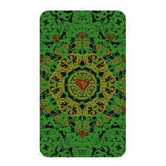 Love The Hearts  Mandala On Green Memory Card Reader (rectangular) by pepitasart