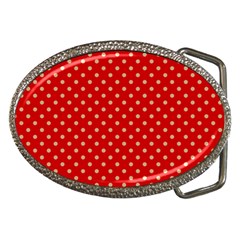 Pois Doré / Rouge Belt Buckles by kcreatif