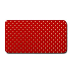 Pois Doré / Rouge Medium Bar Mats by kcreatif