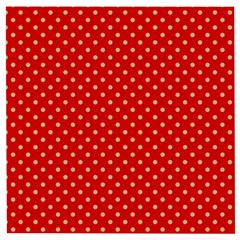 Pois Doré / Rouge Wooden Puzzle Square