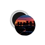 Urban Sunset Scene, Punta Del Este   Uruguay 1.75  Magnets Front