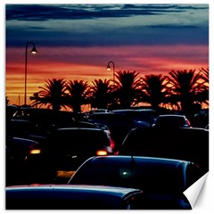 Urban Sunset Scene, Punta Del Este   Uruguay Canvas 20  X 20  by dflcprintsclothing