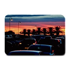 Urban Sunset Scene, Punta Del Este   Uruguay Plate Mats