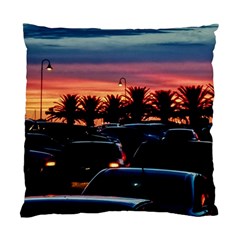 Urban Sunset Scene, Punta Del Este   Uruguay Standard Cushion Case (two Sides)