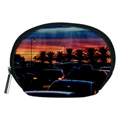 Urban Sunset Scene, Punta Del Este   Uruguay Accessory Pouch (medium) by dflcprintsclothing