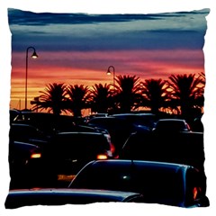 Urban Sunset Scene, Punta Del Este   Uruguay Standard Flano Cushion Case (one Side)