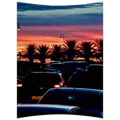 Urban Sunset Scene, Punta Del Este   Uruguay Back Support Cushion