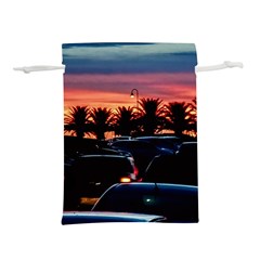 Urban Sunset Scene, Punta Del Este   Uruguay Lightweight Drawstring Pouch (s)