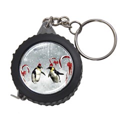 Funny Penguin In A Winter Landscape Measuring Tape by FantasyWorld7