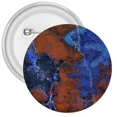 Grunge Colorful Abstract Texture Print 3  Buttons