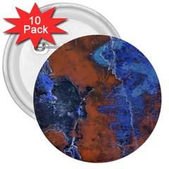 Grunge Colorful Abstract Texture Print 3  Buttons (10 Pack)  by dflcprintsclothing