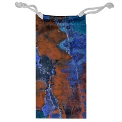 Grunge Colorful Abstract Texture Print Jewelry Bag by dflcprintsclothing