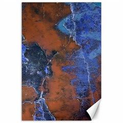 Grunge Colorful Abstract Texture Print Canvas 24  X 36  by dflcprintsclothing