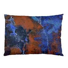 Grunge Colorful Abstract Texture Print Pillow Case by dflcprintsclothing