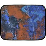 Grunge Colorful Abstract Texture Print Fleece Blanket (Mini) 35 x27  Blanket