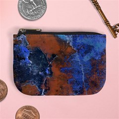 Grunge Colorful Abstract Texture Print Mini Coin Purse