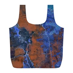 Grunge Colorful Abstract Texture Print Full Print Recycle Bag (l) by dflcprintsclothing