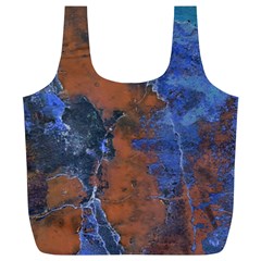 Grunge Colorful Abstract Texture Print Full Print Recycle Bag (xl)