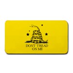 Gadsden Flag Don t tread on me Yellow and Black Pattern with american stars Medium Bar Mats 16 x8.5  Bar Mat