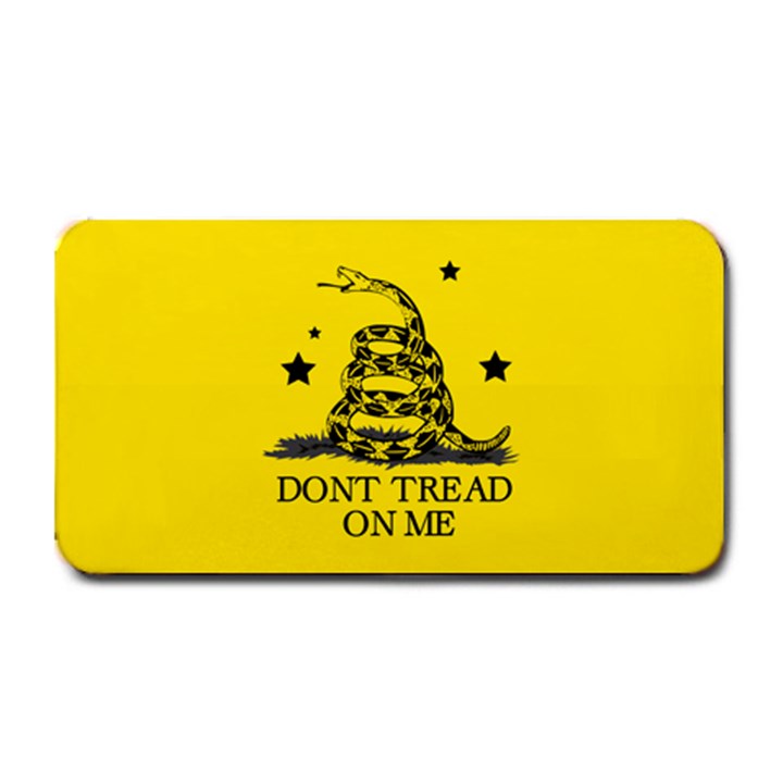 Gadsden Flag Don t tread on me Yellow and Black Pattern with american stars Medium Bar Mats