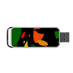 Pattern Formes Tropical Portable Usb Flash (two Sides) by kcreatif