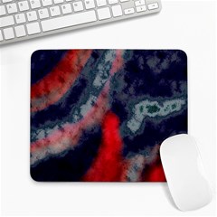 Dégradé Bleu Foncé/rouge Large Mousepads by kcreatif