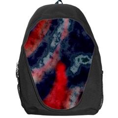 Dégradé Bleu Foncé/rouge Backpack Bag by kcreatif