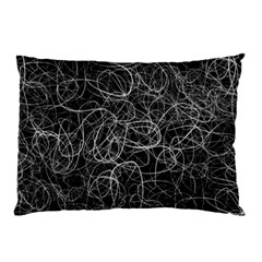 Pattern Effet Lignes Blanc Pillow Case (two Sides) by kcreatif