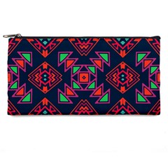 Rhombus Squares And Triangle                                                 Pencil Case by LalyLauraFLM