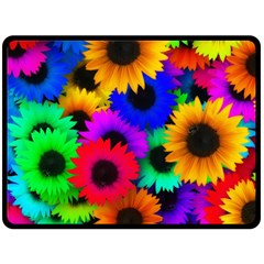 Colorful sunflowers                                                  Fleece Blanket