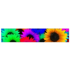 Colorful sunflowers                                                   Flano Scarf